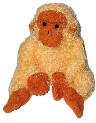 NT* Ty Punkies - TRAPEZE the Monkey (10 Inch) NO TAG Plush Stuffed