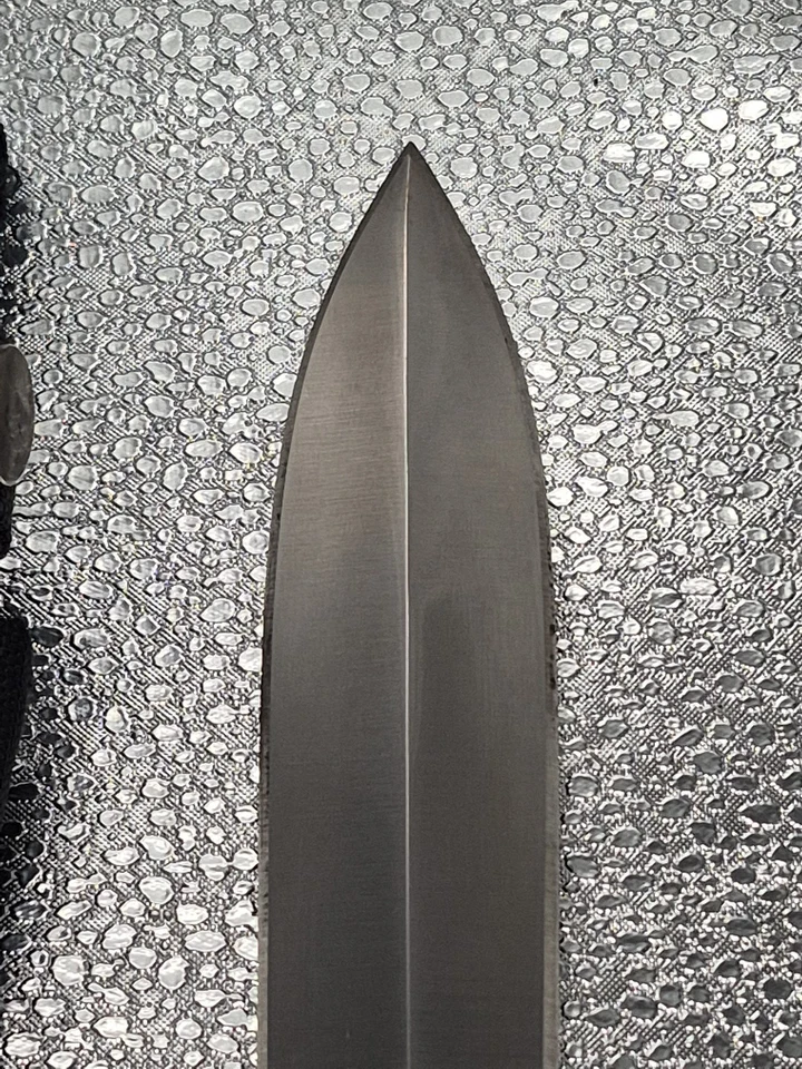 老式 90 年代 2000 年代冷钢日本 Peace Keeper-I 靴刀和尼龙护套 — 第 4/4 张图片