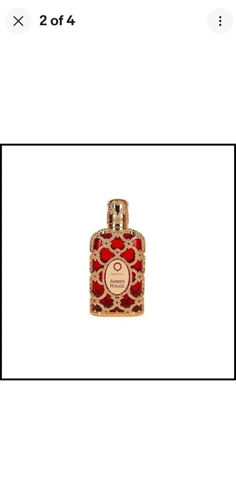 Orientica Amber Rouge by Orientica 2.7 oz EDP Cologne Perfume Unisex New in Box