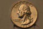1964-D Washington Quarter BU/UNC Item # 7133