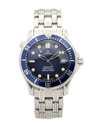 OMEGA Seamaster Professional 300m Mid Size 36mm Quartz Date Watch 2561.80 w/Box