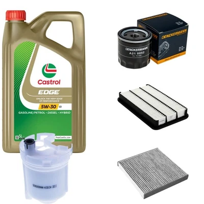 DENCKERMANN Inspection Set 5L CASTROL EDGE 5W-30 C3 Pour Lexus RX 300 AWD - Photo 1/4