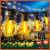Led Lichterkette AußEn 45M 62 G40 GlüHbirne Dimmbar Wetterfest Warmweiß Garten