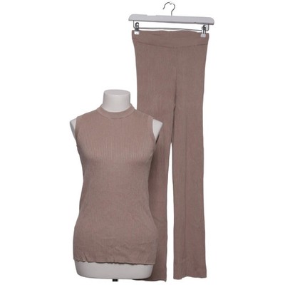 Threadbare, Set, Größe: S, Polyamid/Viskose, Beige, Streifen, Rippenstrick #xC4