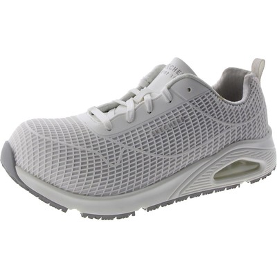 Skechers Womens Uno Sr Jhansi White Work and Safety Shoes 9.5 Medium (B,M) 4257