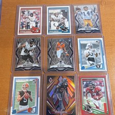 NFL Rookie Card Lot Shedeur Sanders Travis Hunter Vick Andrews Prizm RC