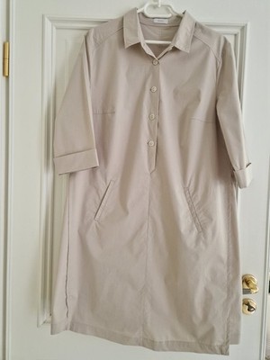 Riani Kleid Sommer Größe 44 Beige Sehr Gut Zustand
