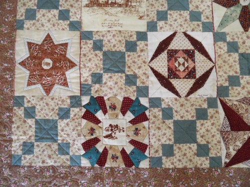 Vintage American The President of the United States of America Patchwork Quilt - Picture 3 of 7