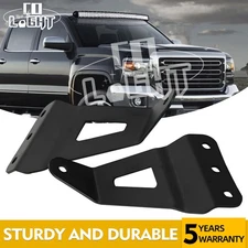Colight 50" LED Light Bar Mount Brackets Fit For Chevy Silverado & GMC 2007-2014