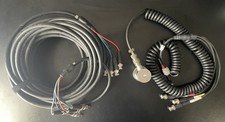 Accelerometro triassiale con cavo arrotolato, magnete e 50 piedi 4 ch. Cavo esterno BNC