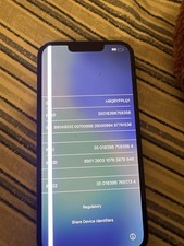 Apple iPhone Green Bar Smartphone Screen Defect Scratched Back
