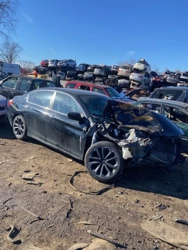Passenger Side View Mirror Power Body Colored Sedan Fits 13-17 ACCORD 1529977