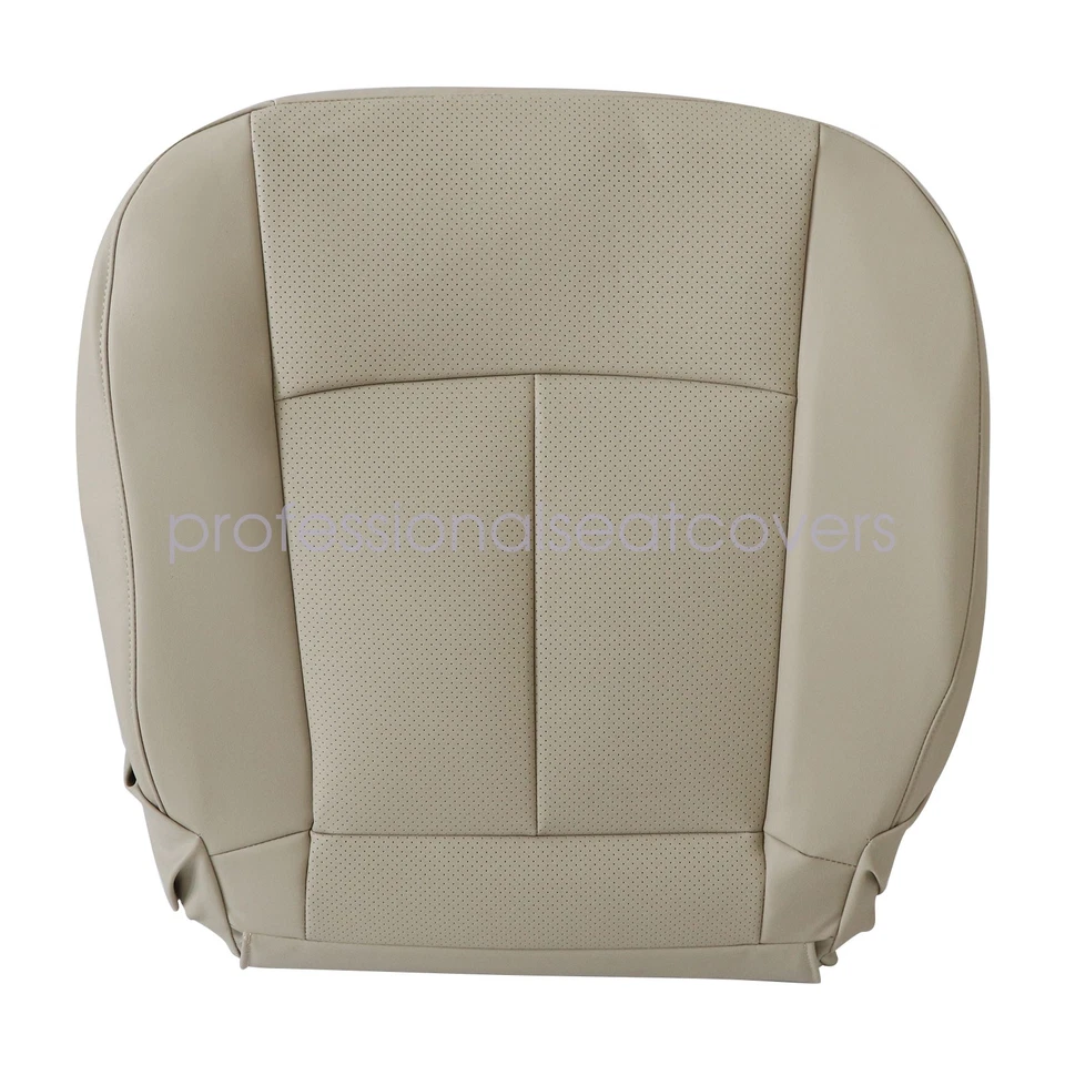 Novo Para 2005 2006 2007 2008 Infiniti FX35 FX45 Capa de Assento de Couro Inferior Bronzeada - Imagem 4 de 4