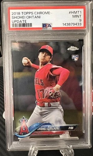 2018 Topps Chrome Update - Shohei Ohtani #HMT1 (RC) PSA 9 MINT