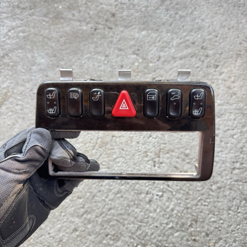 98-03 Mercedes W208 CLK320 CLK430 Center Console Dashboard Control Panel OEM - Image 2 of 4