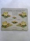 Vintage 1930s or 1940s Large Two Sided Page SALESMAN SAMPLE of Meyercord Decals — photo 1