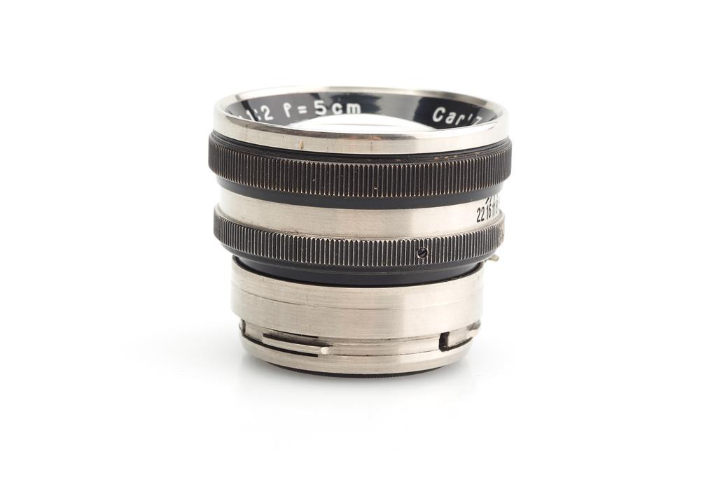 Carl Zeiss Jena f. Contax 2/5cm Sonnar Black/Nickel #1454398 Carl Zeiss Jena f. Contax 2/5cm Sonnar Black/Nickel #1454398