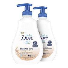 Soothing Baby Body Wash Eczema Care 2 Count to Soothe Delicate Baby Skin No Arti