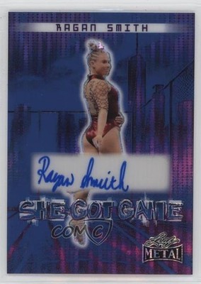 2024 Leaf Metal Women of Sport Purple Pulsar 1/1 Ragan Smith #SGG-RS1 Auto 4t6