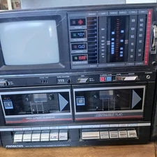 Soundesign 4873 Boombox TV Radio Cassette Stereo Sound Design BIG Beautiful BOX!