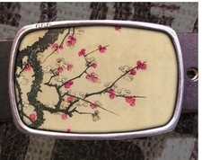 Cherry Blossom Belt Buckle