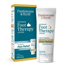 Frankincense and Myrrh Foot Pain Relief 3 Ounce Pack of 1 , Black on White