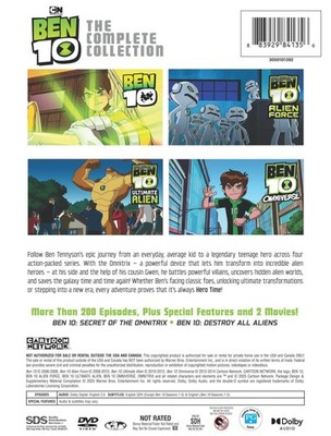 Warner Home Video Ben 10 Complete Collection DVD Set, Family