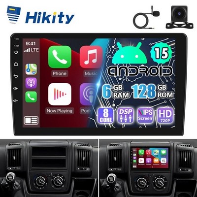 CarPlay 8-Core 6+128G Android Radio Für Fiat Ducato Peugeot Boxer Citroen Jumper
