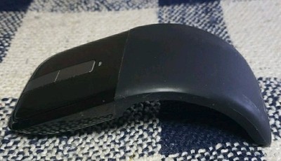 Microsoft Arc Touch 1428 Bluetooth Wireless Mouse Clean No Dongle Please Read