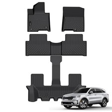 All Weather Floor Mats Fit for Kia Sorento sorento hybrid 2021-2025 floor mats