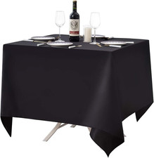 Surmente Square Tablecloth for Square or round Tables 100 Polyester 85X85 Inch