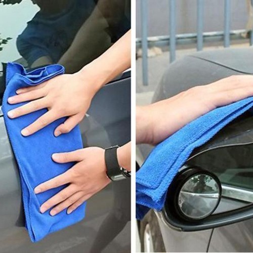 Saugfähig Kein Kratzer Sale Neu Blau 10 Stück Waschlappen Polieren Reinigungst - Bild 7 von 12