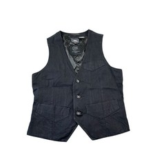 G-Star Raw Black Denim 3301 Metal Button Wais...