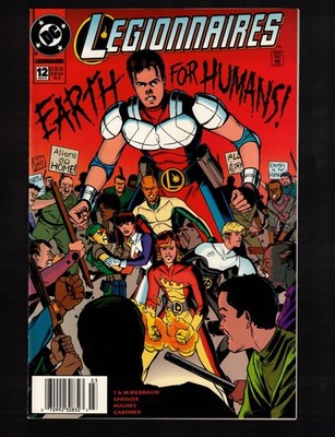 Legionnaires #12  Earth For Humans!   VF+ 1994 DC Comic