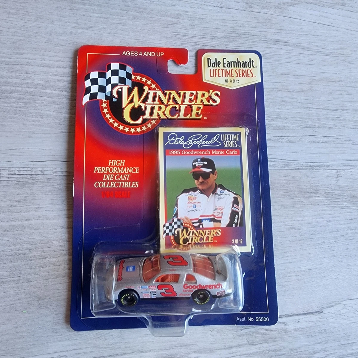 Winner's Circle Dale Earnhardt Diecast Racing Cars 1995 Vehicle