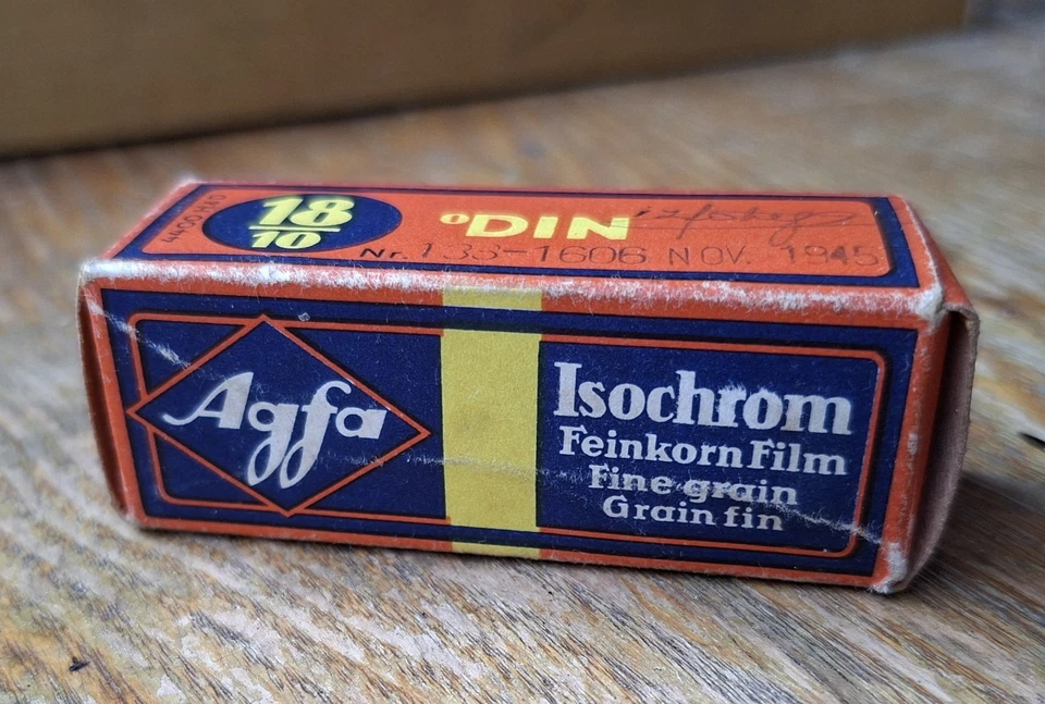 Фильм Agfa Isochrom Feinkorn сделан в том же году, когда НАЦИСТ Германия рухнула 1945 - Изображение 2 из 4