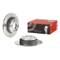 2X Brembo Bremsscheiben 282Mm Voll Hinten Passend FÜR Honda Legend Shuttle