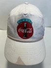 KC Coca Cola Always Vintage Advertising White Hat Snapback One Size Fits All