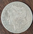 1881 o morgan silver dollar