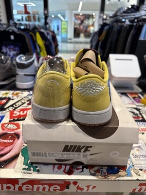 Size 9 - Travis Scott x Air Jordan 1 Retro OG SP Low Canary W | eBay