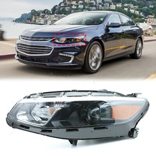 For 2016 2017 2018 Chevrolet Malibu Headlight Halogen Driver Left Side Lh