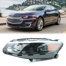 For 2016 2017 2018 Chevrolet Malibu Headlight Halogen Driver Left Side LH