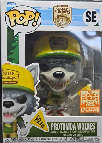 FUNKO POP CAMP FUNDAYS #SE PROTOMOA WOLVES CAMP FUNDAYS 6500pc