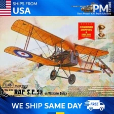 Roden 419 RAF SE5a W/Hispano Suiza British fighter-biplane WWI model kit 1/48