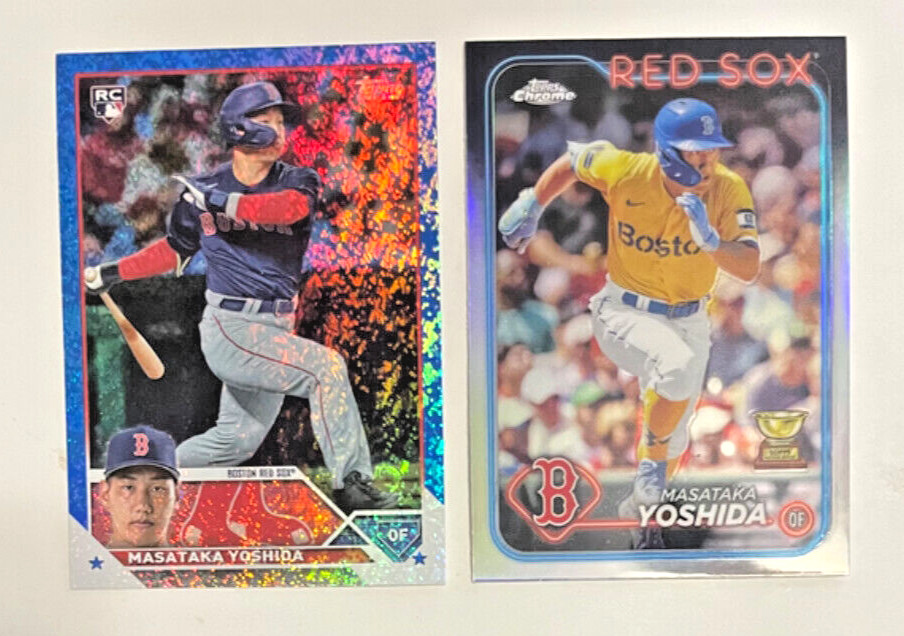 2023 Topps Series 2 - Blue Foil #471 Masataka Yoshida /999 (RC)