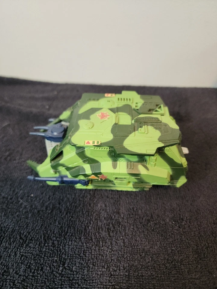 Мобильная бронированная вертолетная площадка Kenner Megaforce Crossbolt Triax 1989 - Изображение 2 из 4