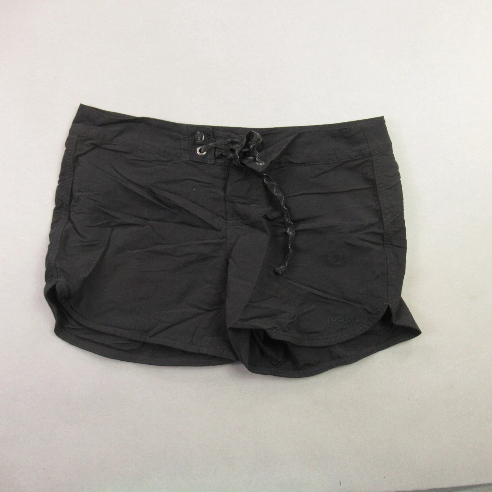 Patagonia Shorts Womens 4 Lightweight Outdoors Pockets Black Drawstring