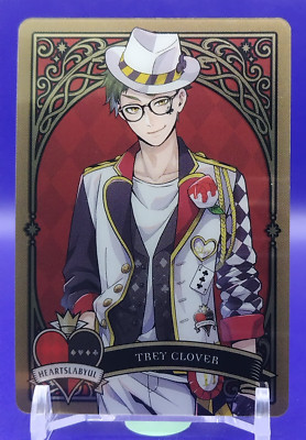 Trey Clover / Disney Twisted Wonderland Collection Card Japan Rare No.J1-04