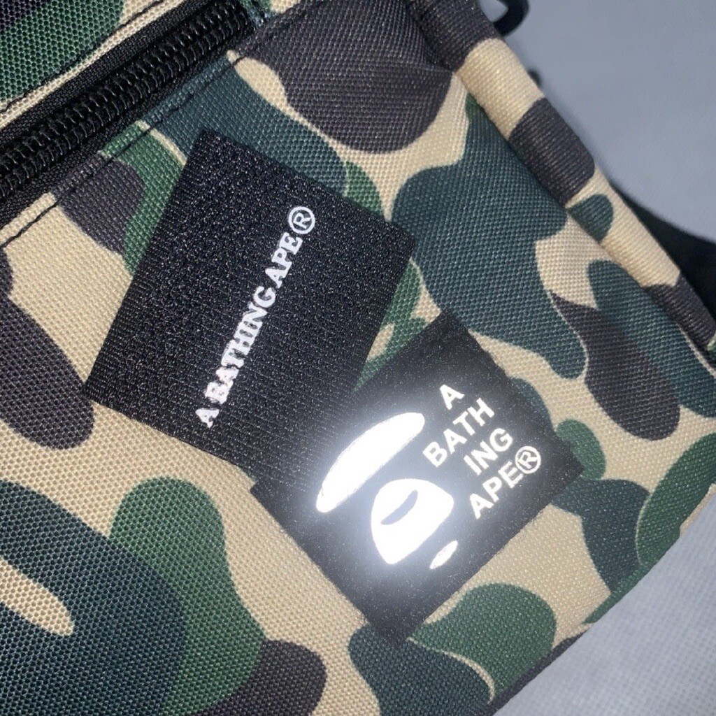 A Bathing Ape Bape 1st Camo Camouflage Crossbody Bag with
