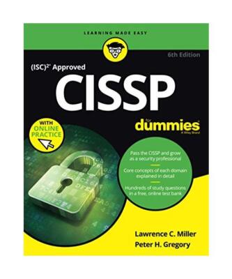 Cissp for Dummies, Lawrence C. Miller, Peter H. Gregory